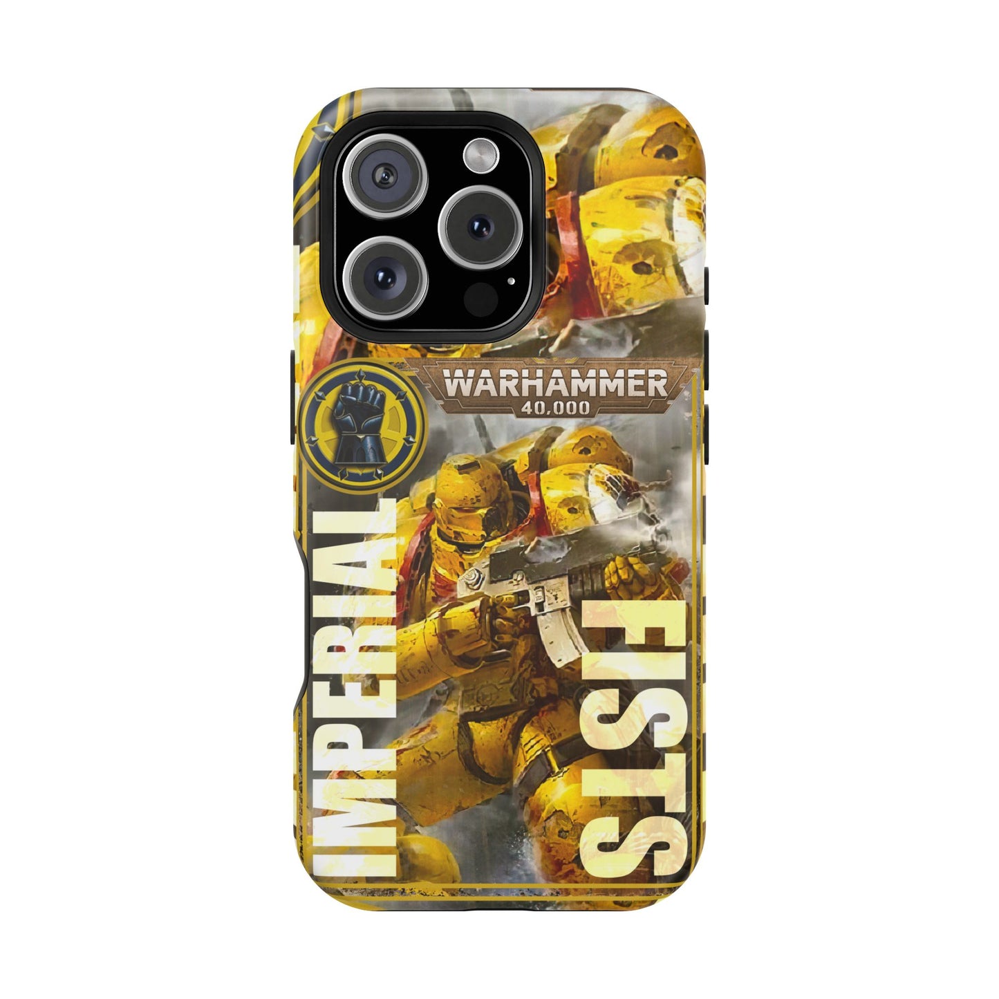 Warhammer Imperial Fists MagSafe® iPhone Tough Case Dual Layer Robust