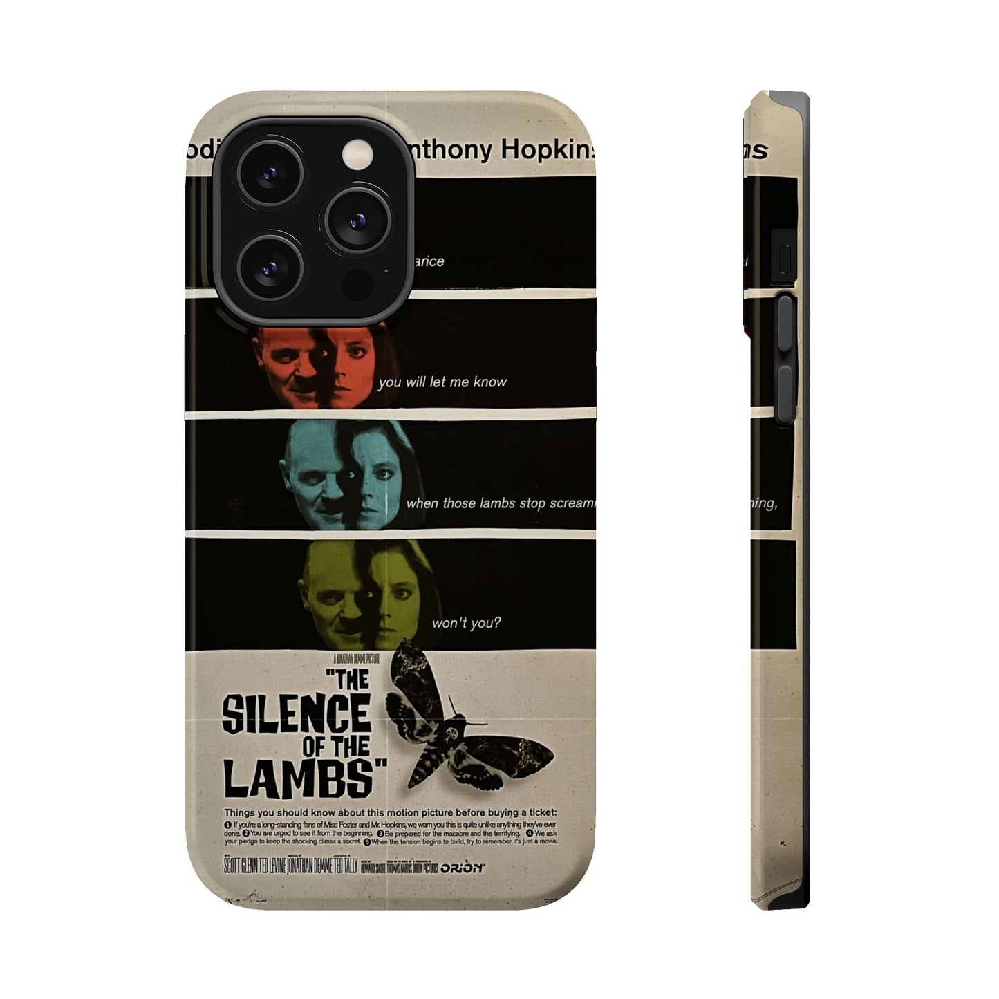 Silence of the Lambs MagSafe® iPhone Tough Case Dual Layer Robust