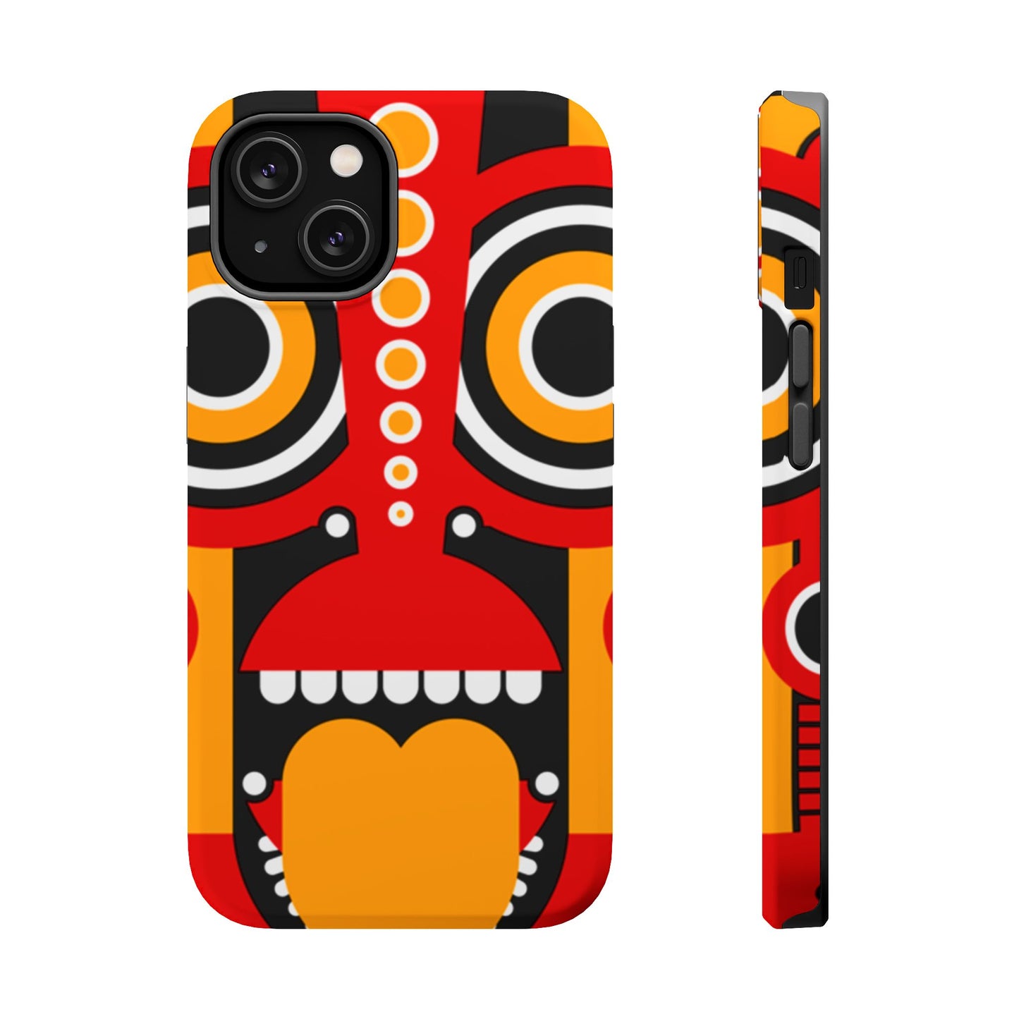 Tribal Art MagSafe® iPhone Tough Case Dual Layer Robust