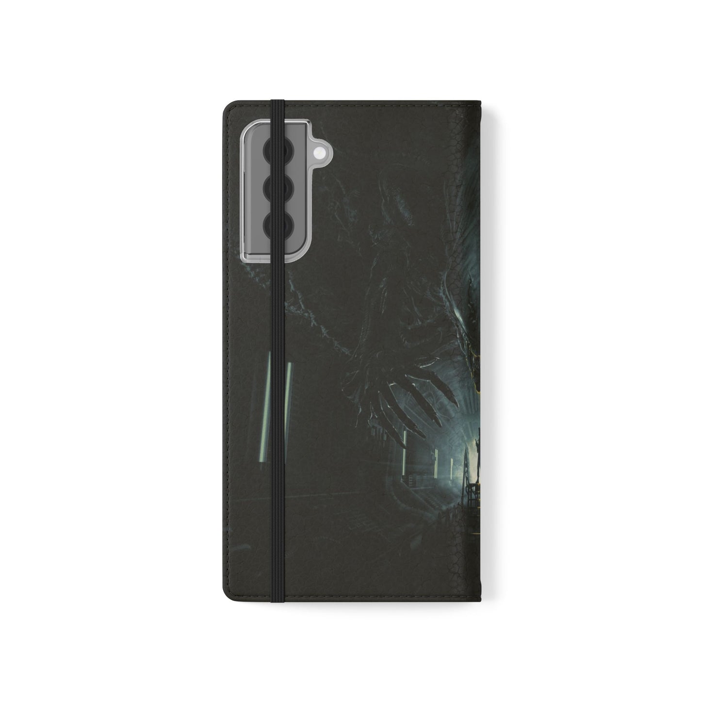 Alien iPhone & Samsung Flip Case