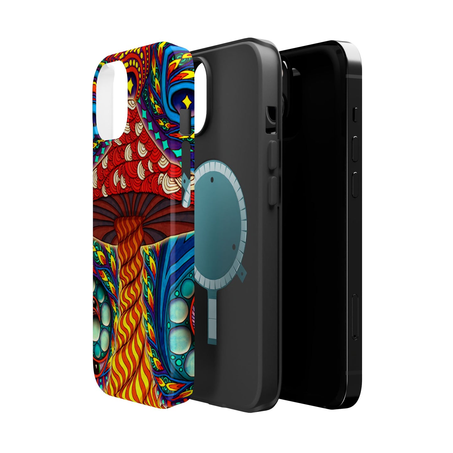 Shroom Art MagSafe® iPhone Tough Case Dual Layer Robust