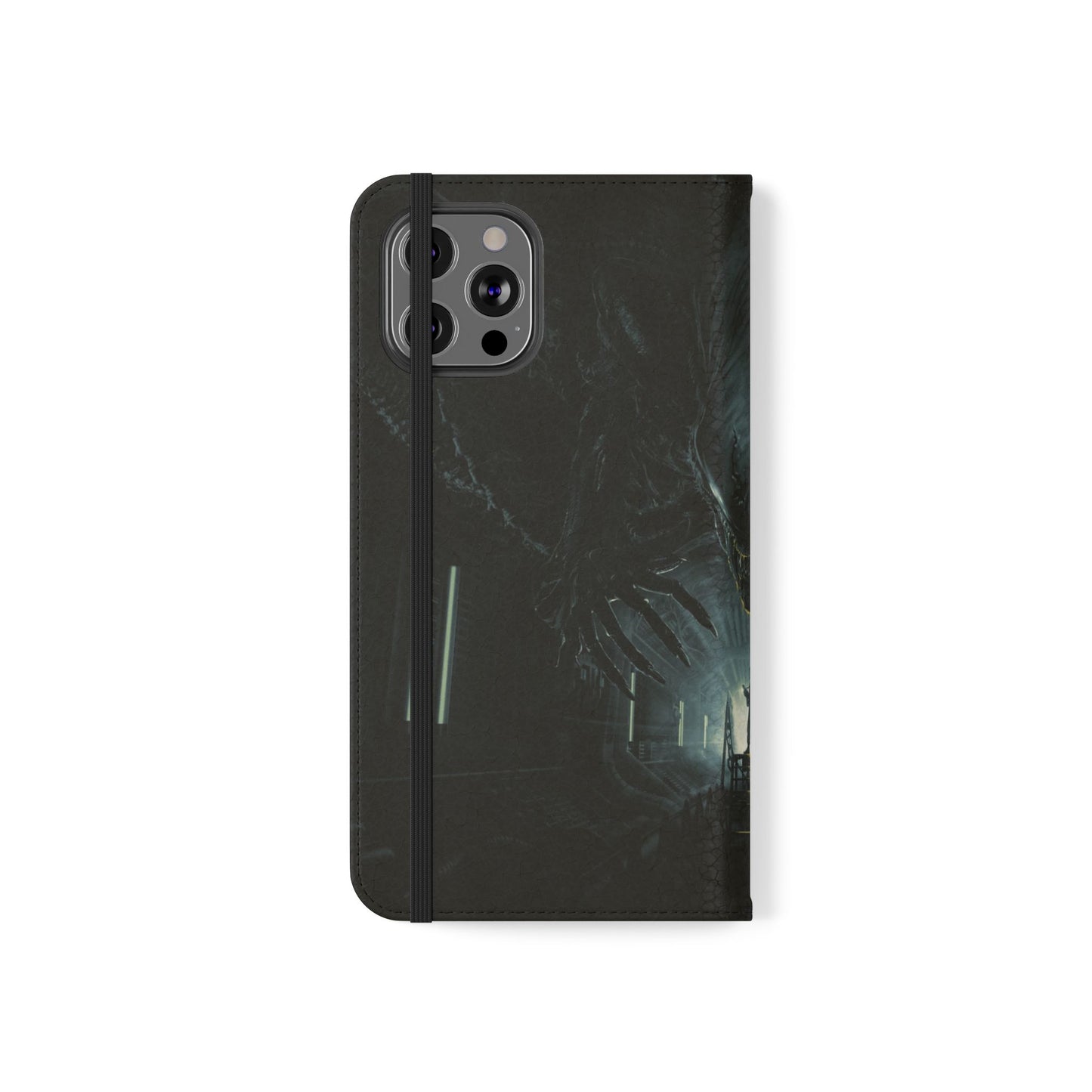 Alien iPhone & Samsung Flip Case