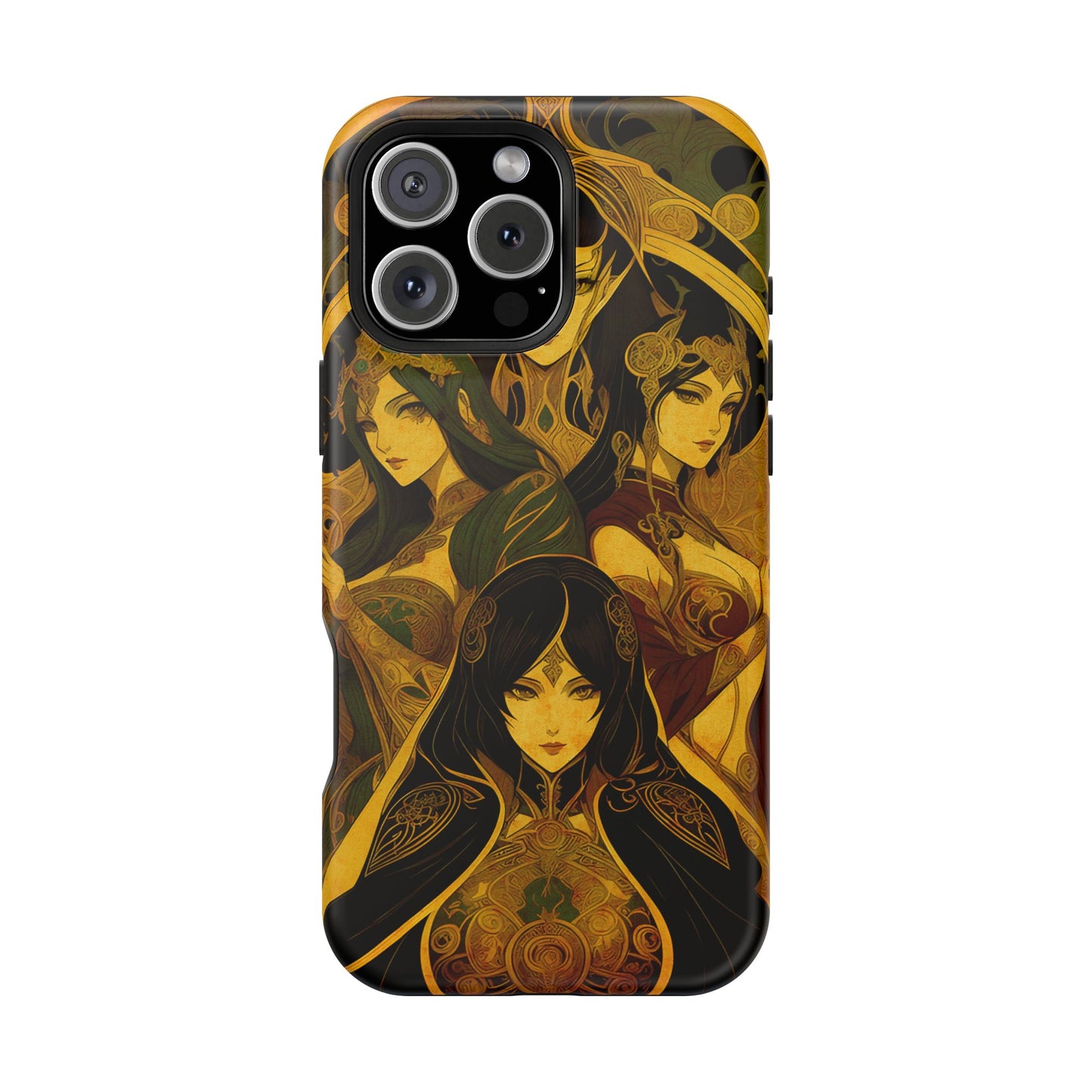 Anime Art MagSafe® iPhone Tough Case Dual Layer Robust