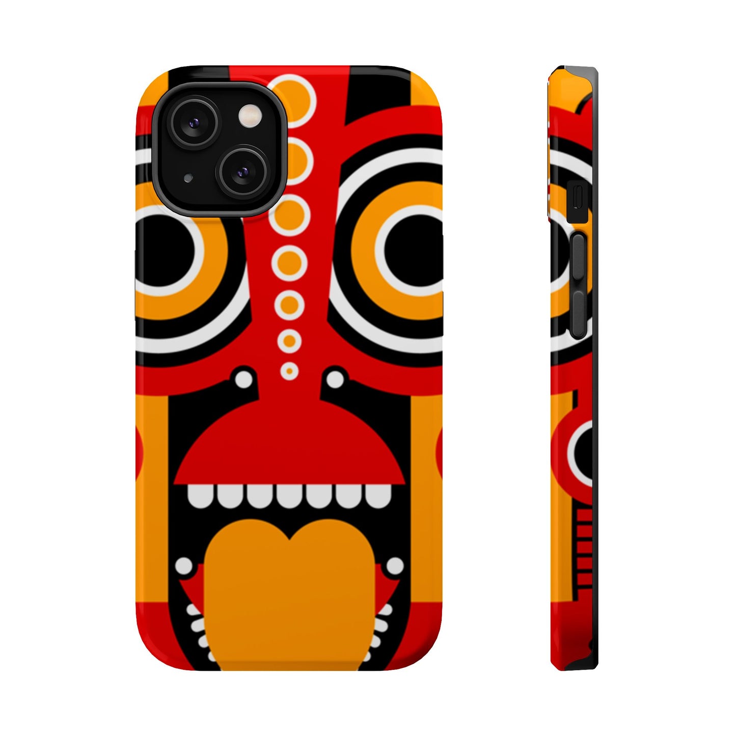 Tribal Art MagSafe® iPhone Tough Case Dual Layer Robust