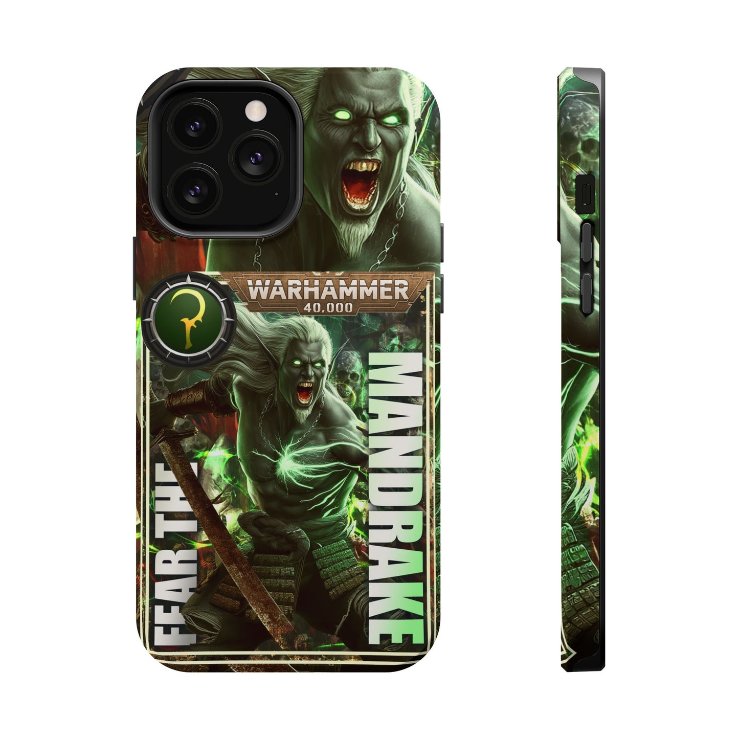 Warhamer Mandrake MagSafe® iPhone Tough Case Dual Layer Robust