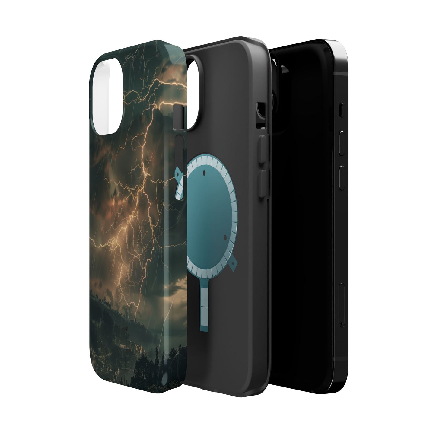 Storm Nature MagSafe® iPhone Tough Case Dual Layer Robust