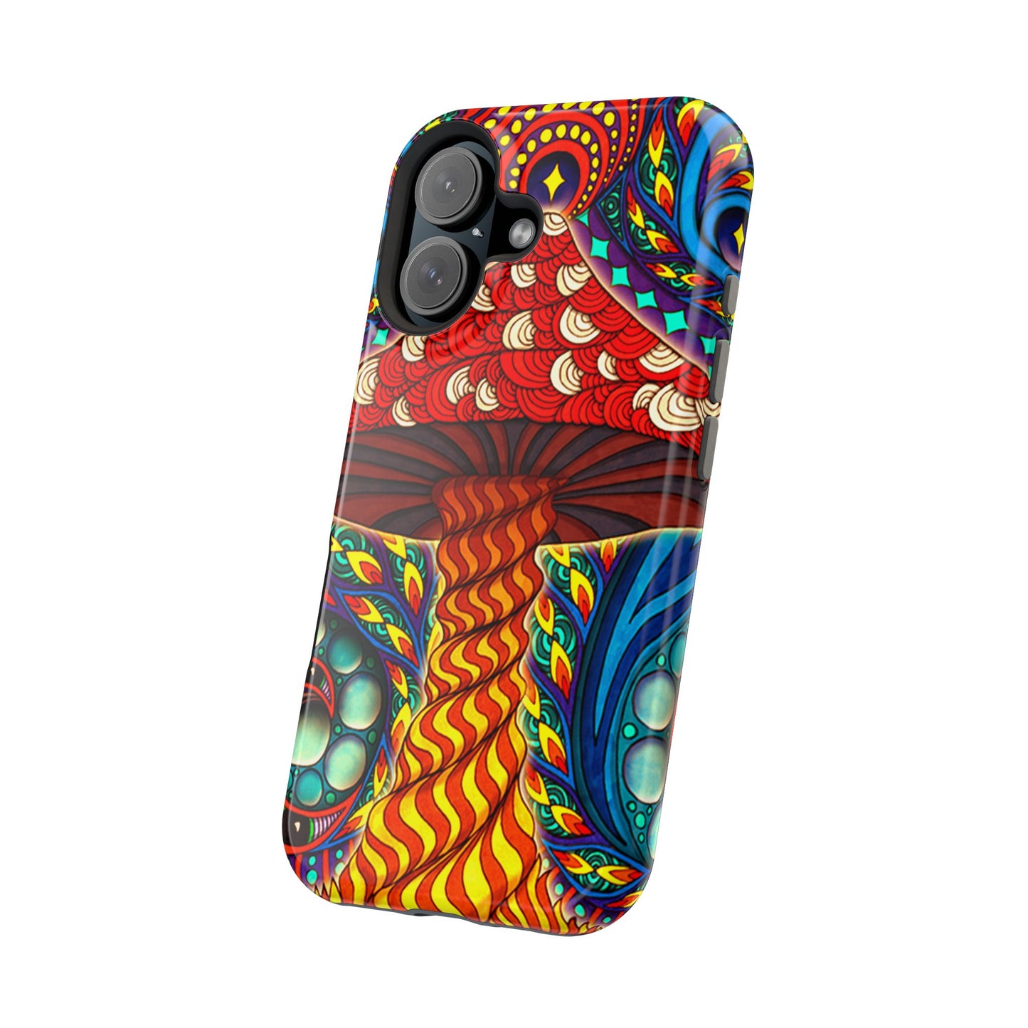 Shroom Art MagSafe® iPhone Tough Case Dual Layer Robust