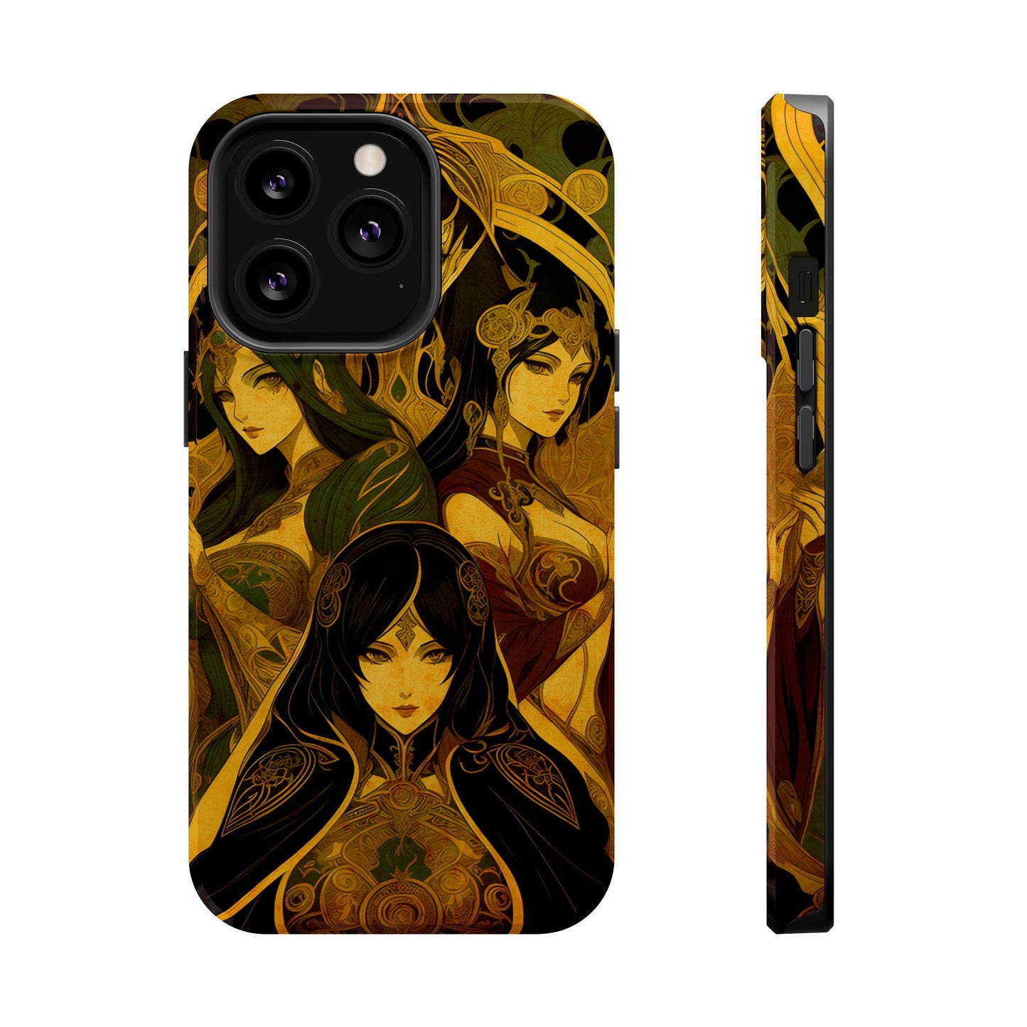 Anime Art MagSafe® iPhone Tough Case Dual Layer Robust