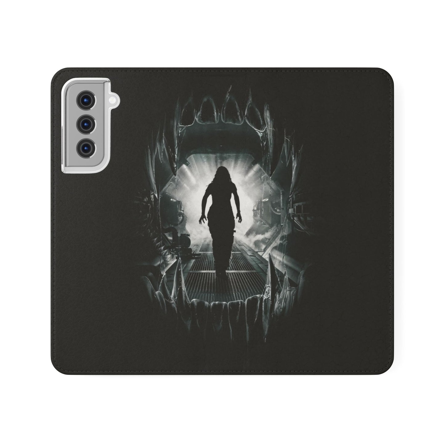 Alien iPhone & Samsung Flip Case