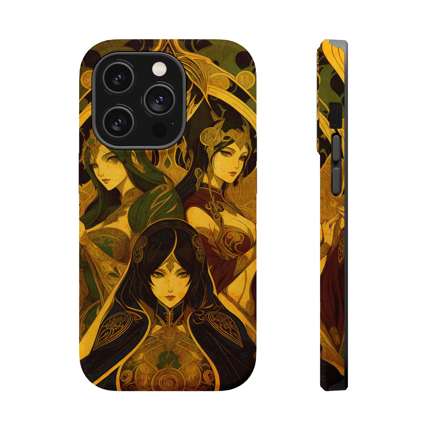 Anime Art MagSafe® iPhone Tough Case Dual Layer Robust