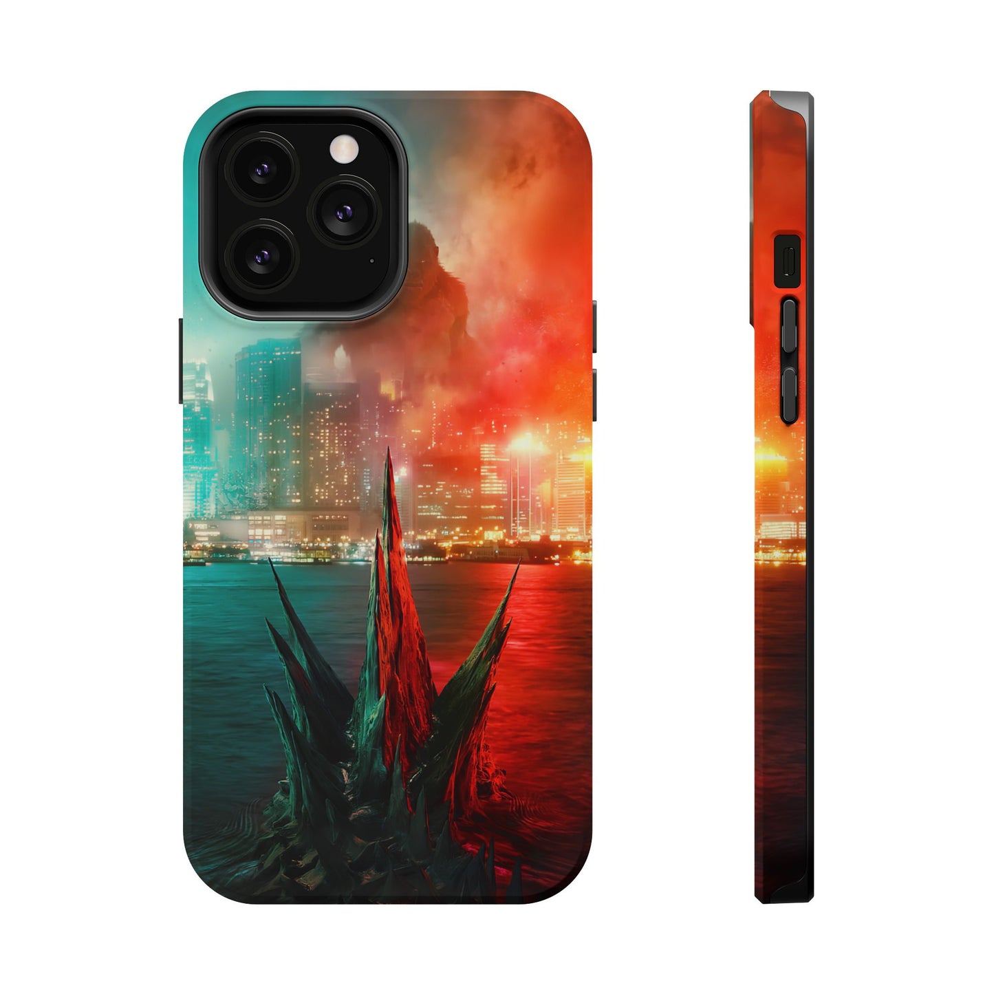 Godzilla Vs Kong MagSafe® iPhone Tough Case Dual Layer Robust