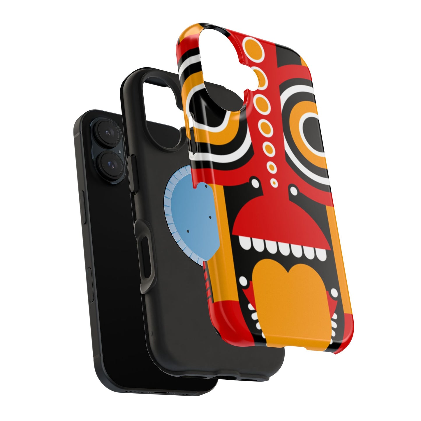 Tribal Art MagSafe® iPhone Tough Case Dual Layer Robust