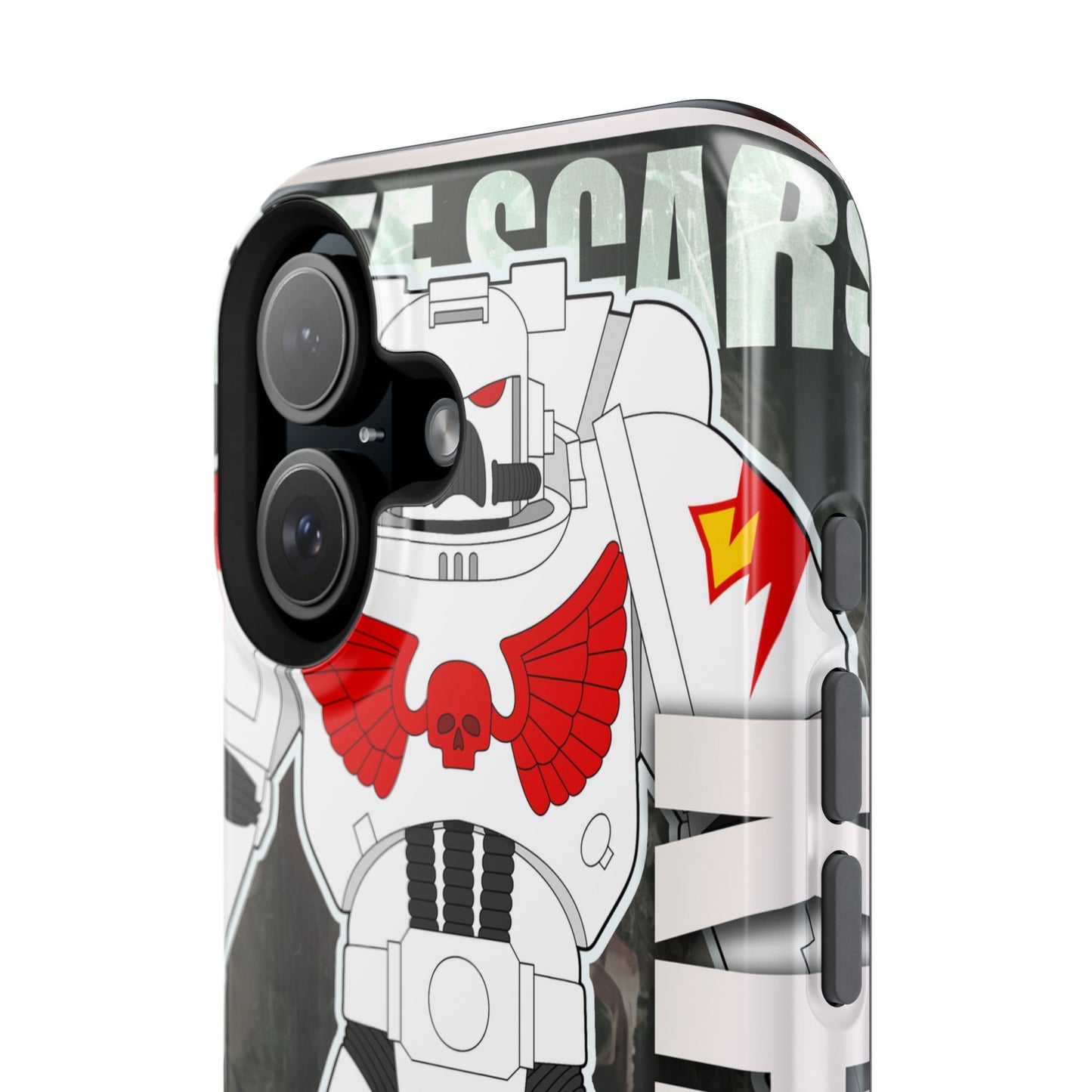 Warhammer White Scars MagSafe® iPhone Tough Case Dual Layer Robust