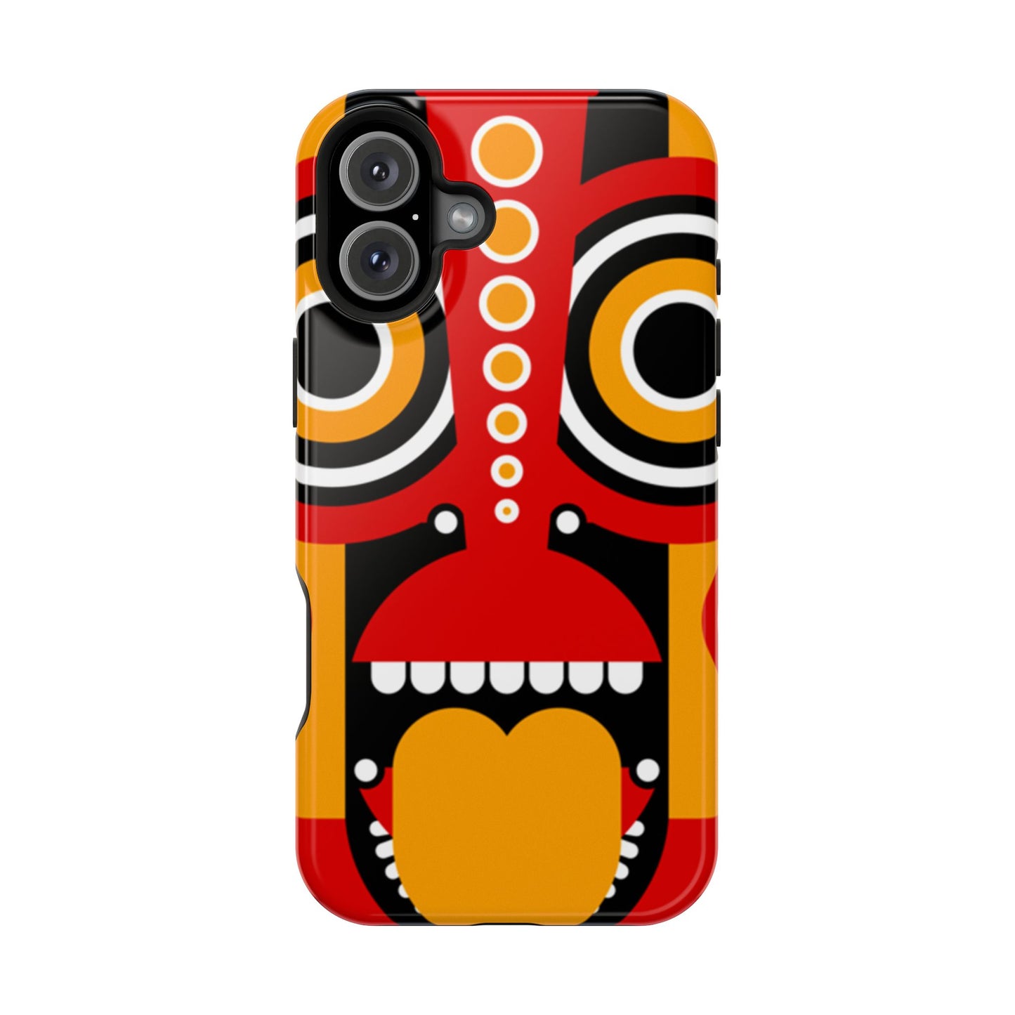 Tribal Art MagSafe® iPhone Tough Case Dual Layer Robust