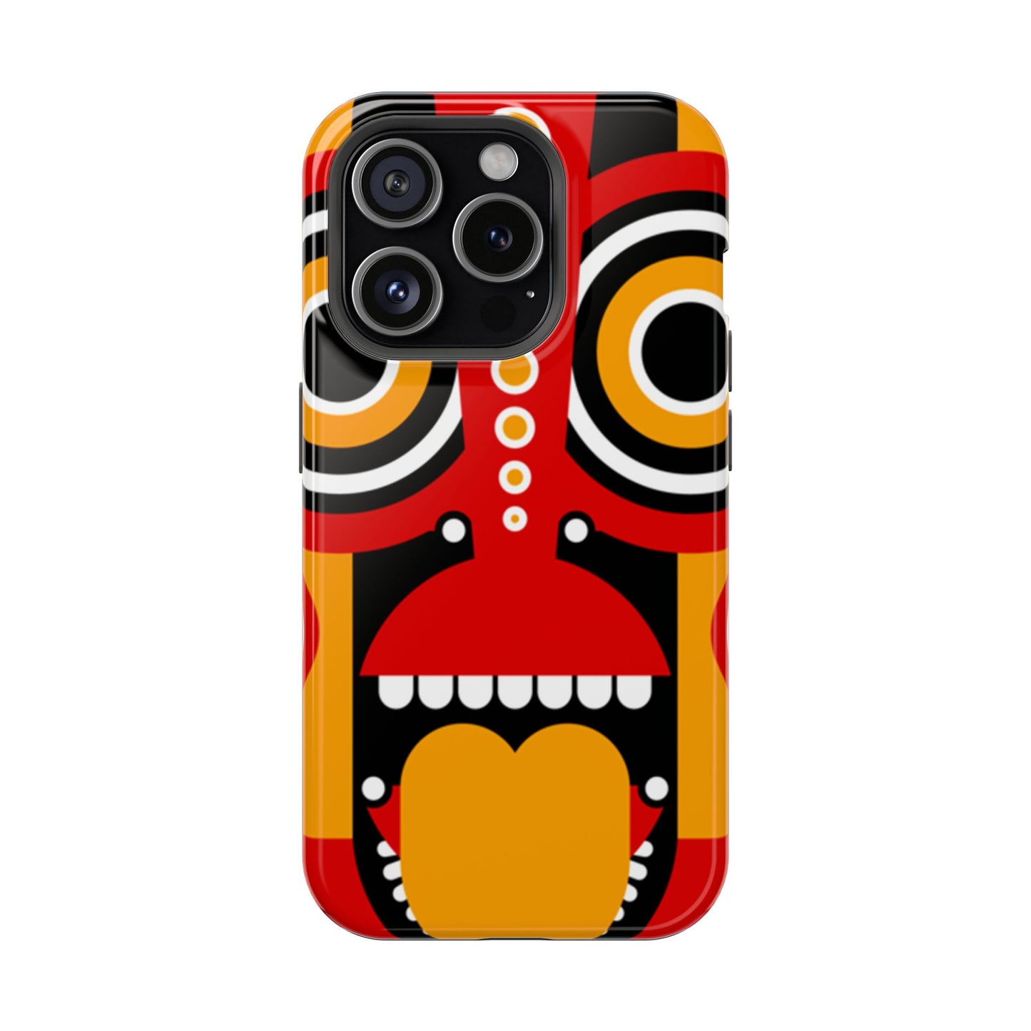 Tribal Art MagSafe® iPhone Tough Case Dual Layer Robust