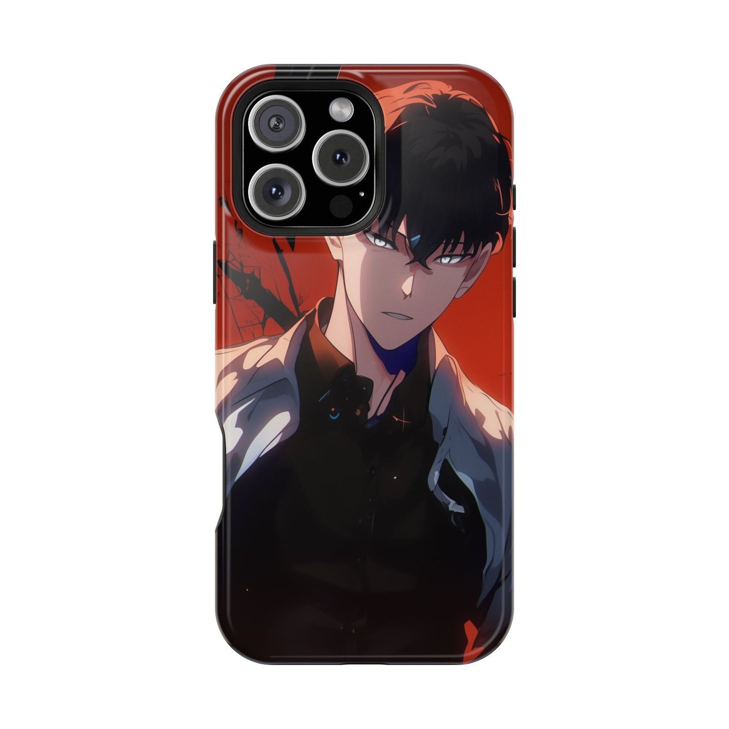 Sl Anime MagSafe® iPhone Tough Case Dual Layer Robust