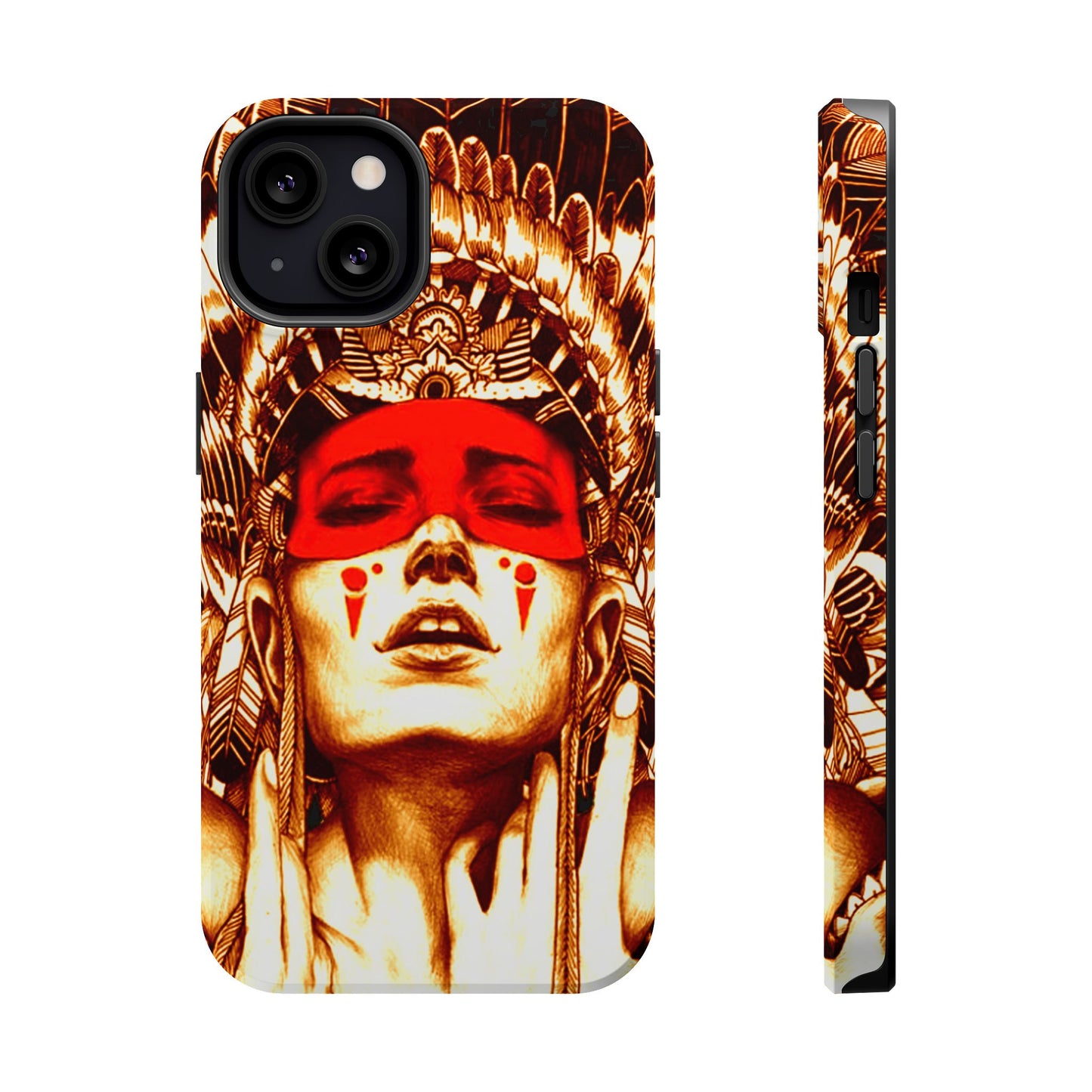 Native Art MagSafe® iPhone Tough Case Dual Layer Robust