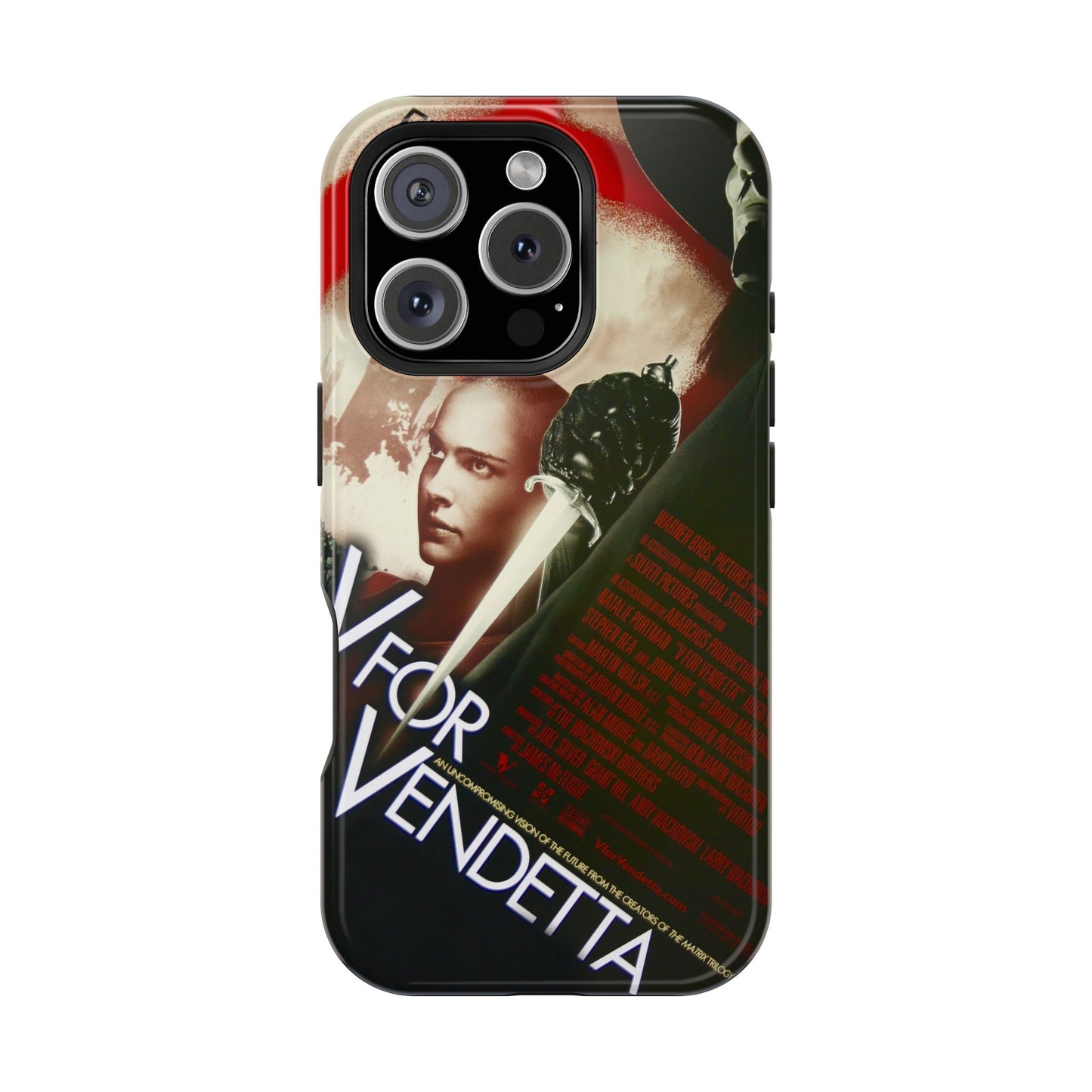V for Vendetta MagSafe® iPhone Tough Case Dual Layer Robust