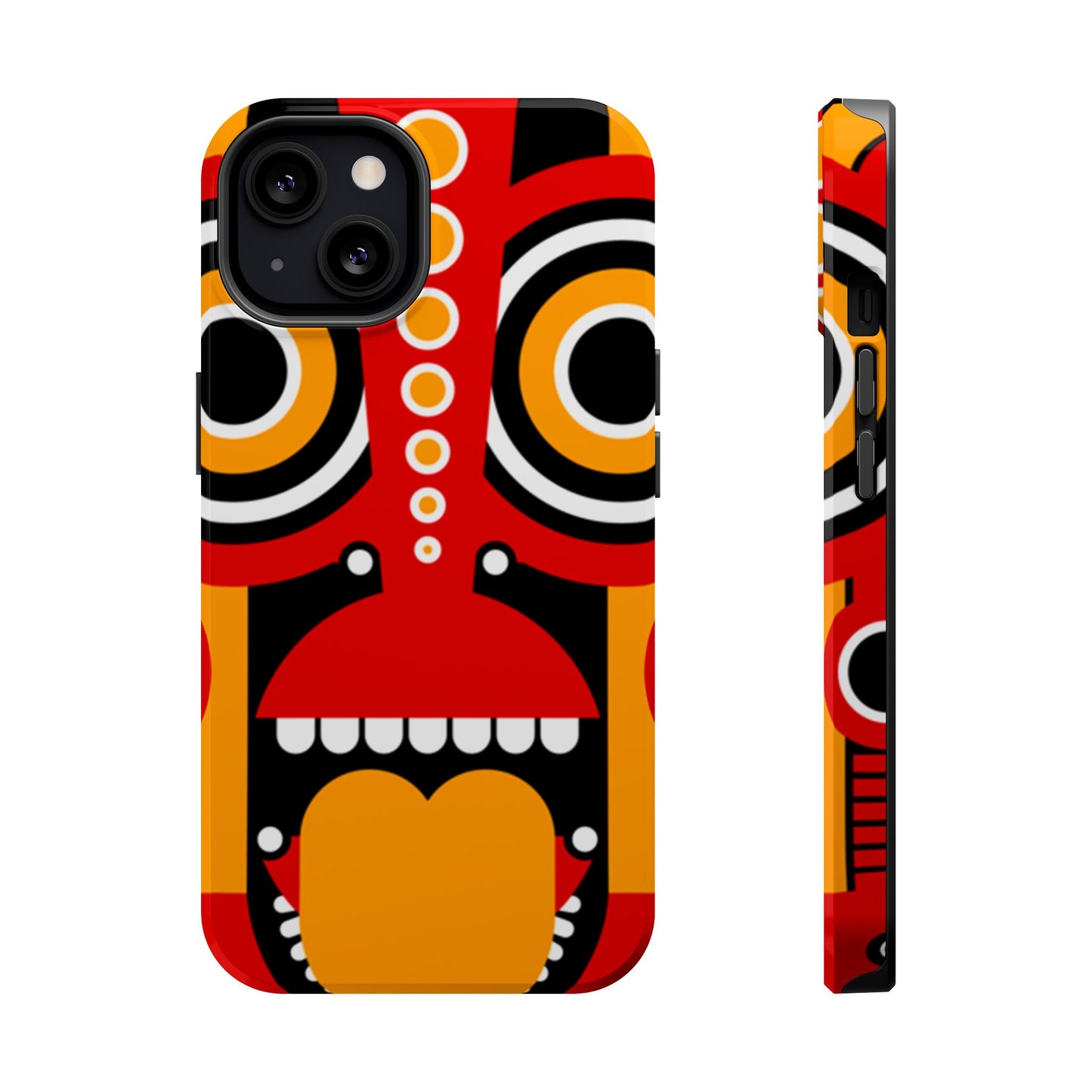 Tribal Art MagSafe® iPhone Tough Case Dual Layer Robust