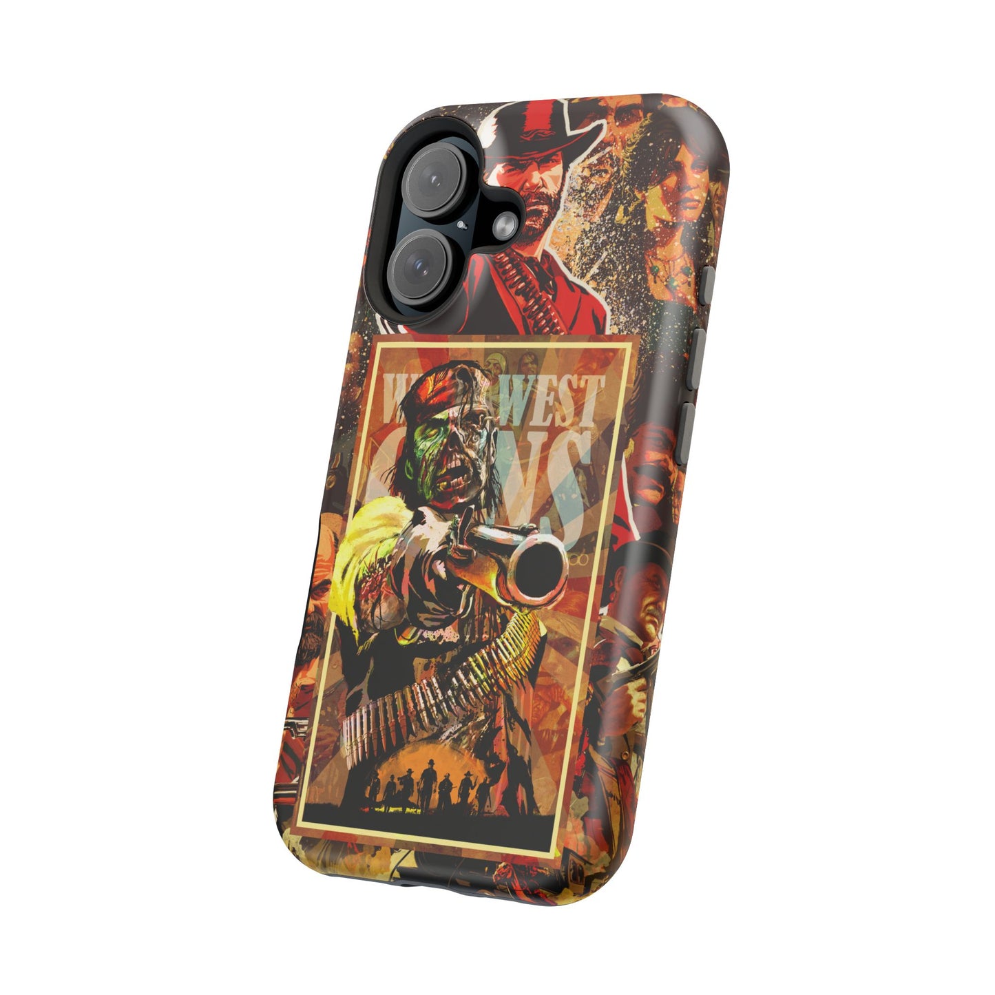 Red Dead Redemption MagSafe® iPhone Tough Case Dual Layer Robust