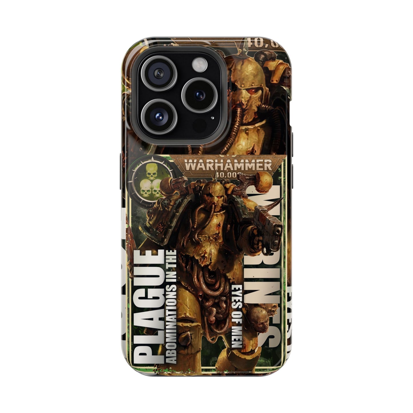 Warhammer Plague Marines MagSafe® iPhone Tough Case Dual Layer Robust