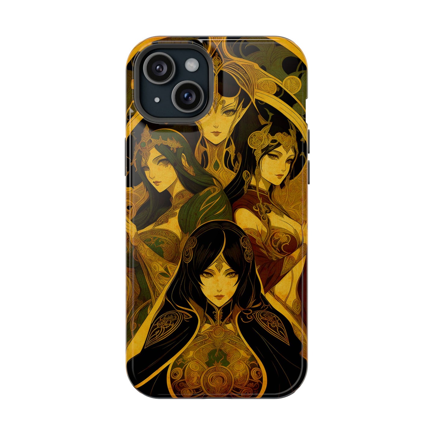 Anime Art MagSafe® iPhone Tough Case Dual Layer Robust