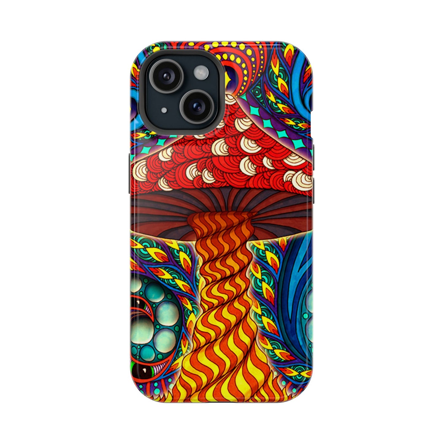 Shroom Art MagSafe® iPhone Tough Case Dual Layer Robust