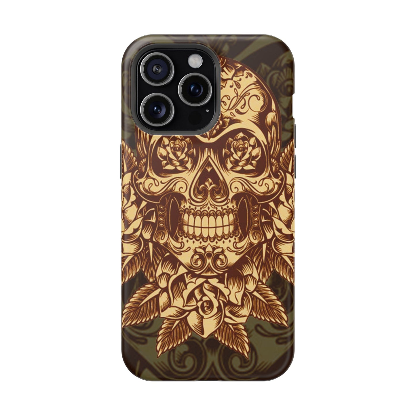 Skull Art MagSafe® iPhone Tough Case Dual Layer Robust