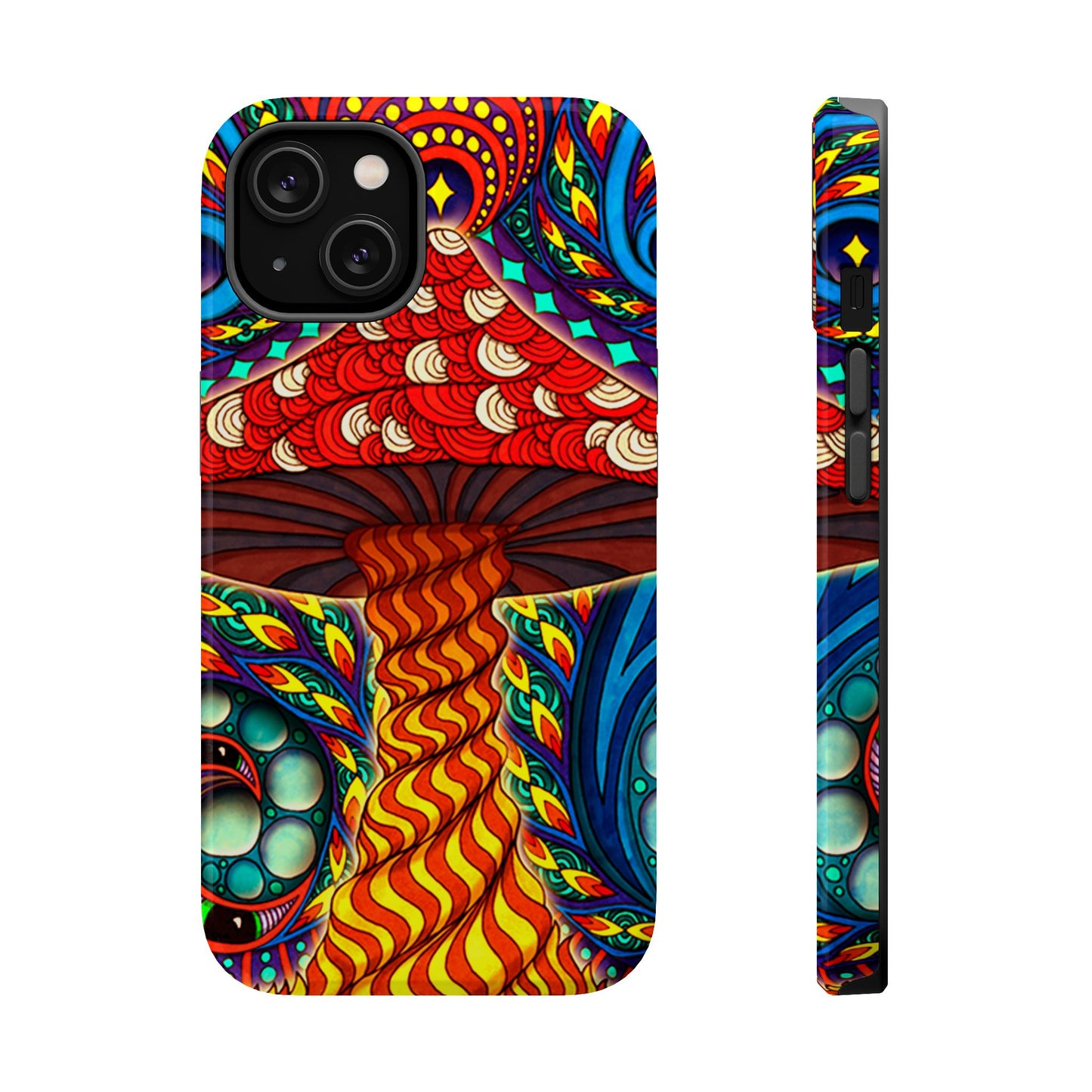 Shroom Art MagSafe® iPhone Tough Case Dual Layer Robust