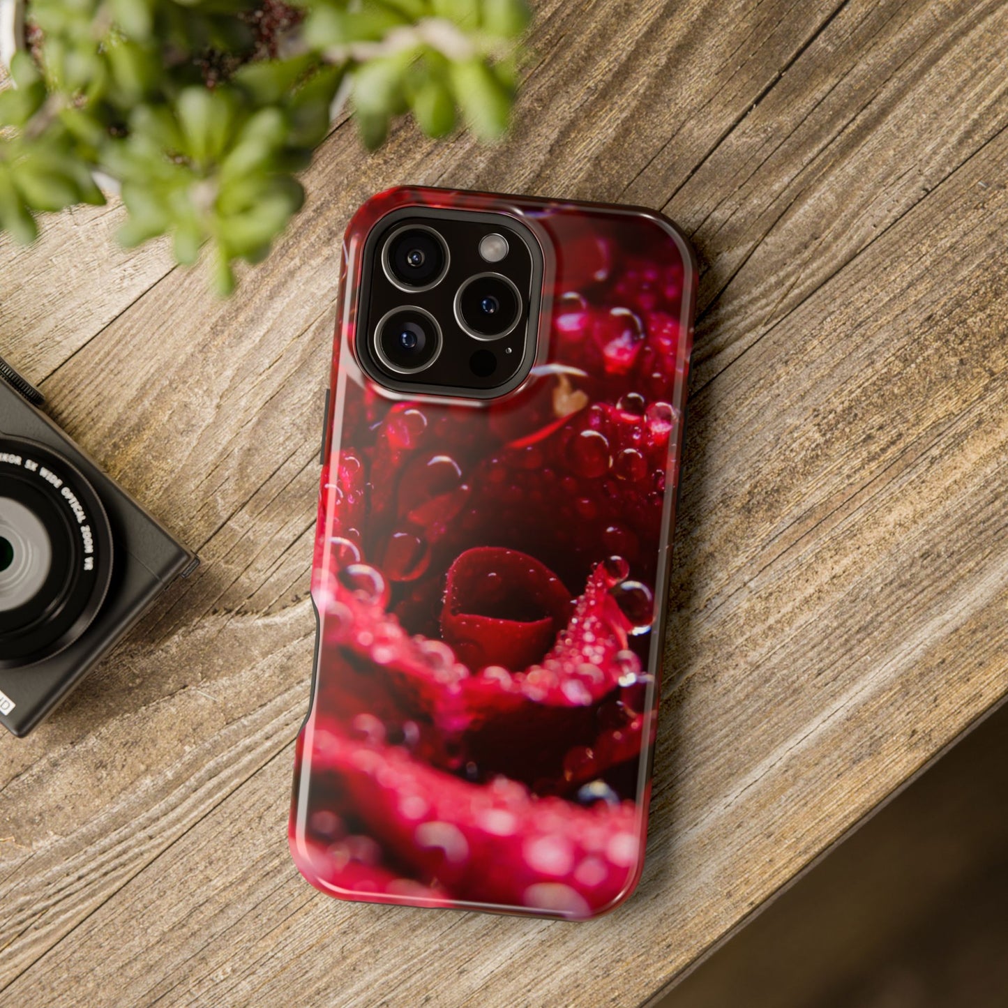 Rose Flower Nature MagSafe® iPhone Tough Case Dual Layer Robust