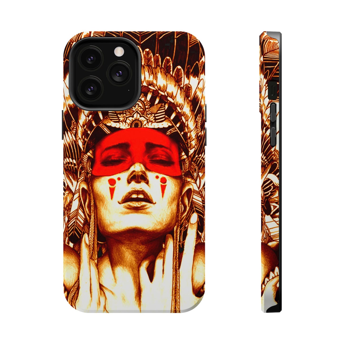 Native Art MagSafe® iPhone Tough Case Dual Layer Robust