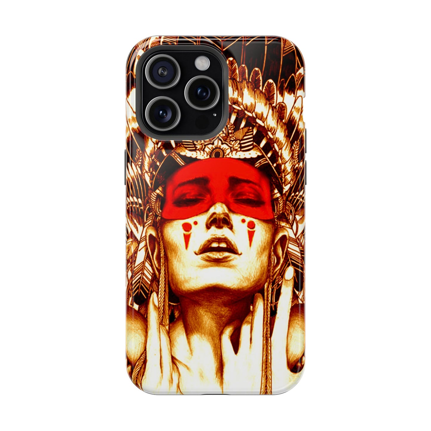 Native Art MagSafe® iPhone Tough Case Dual Layer Robust