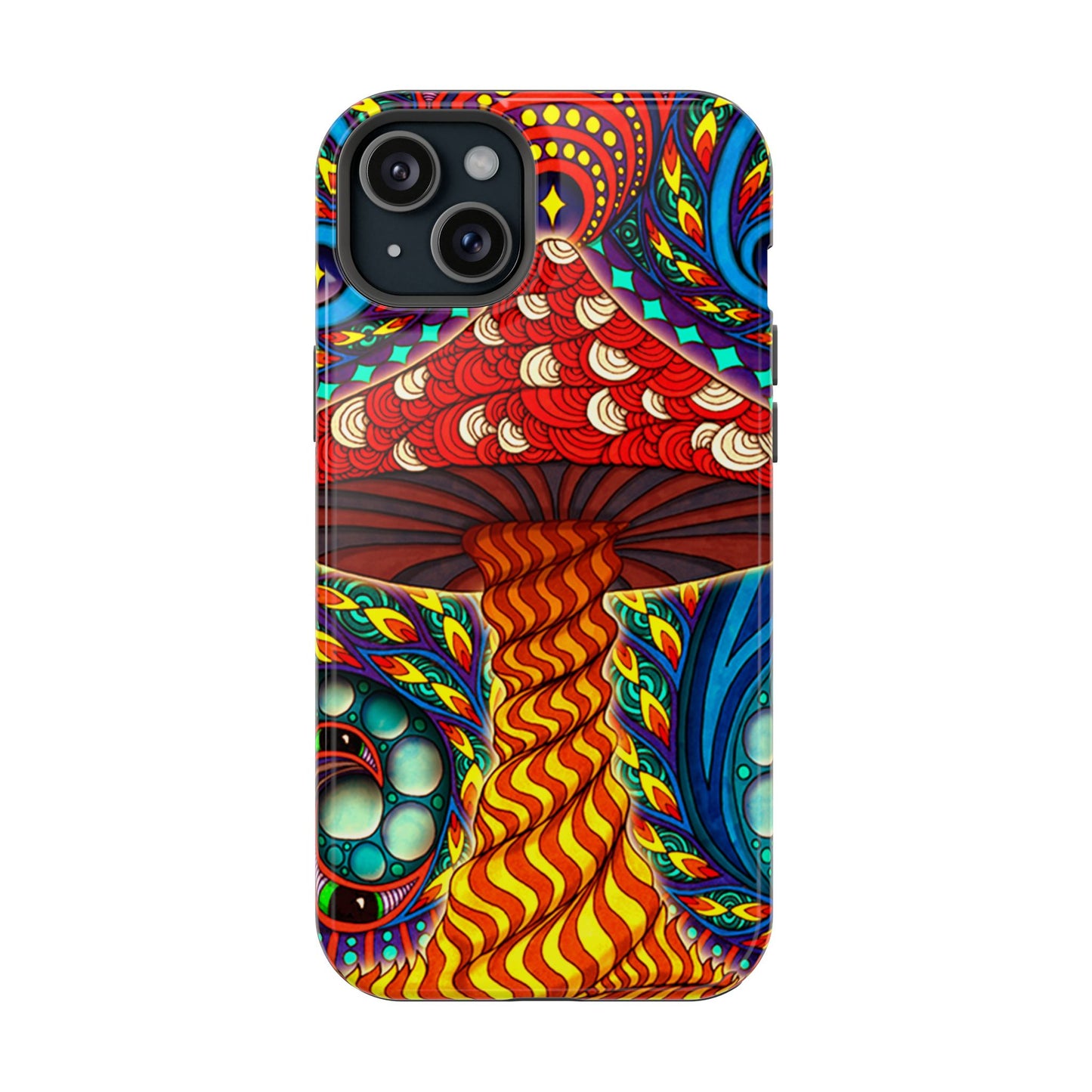 Shroom Art MagSafe® iPhone Tough Case Dual Layer Robust