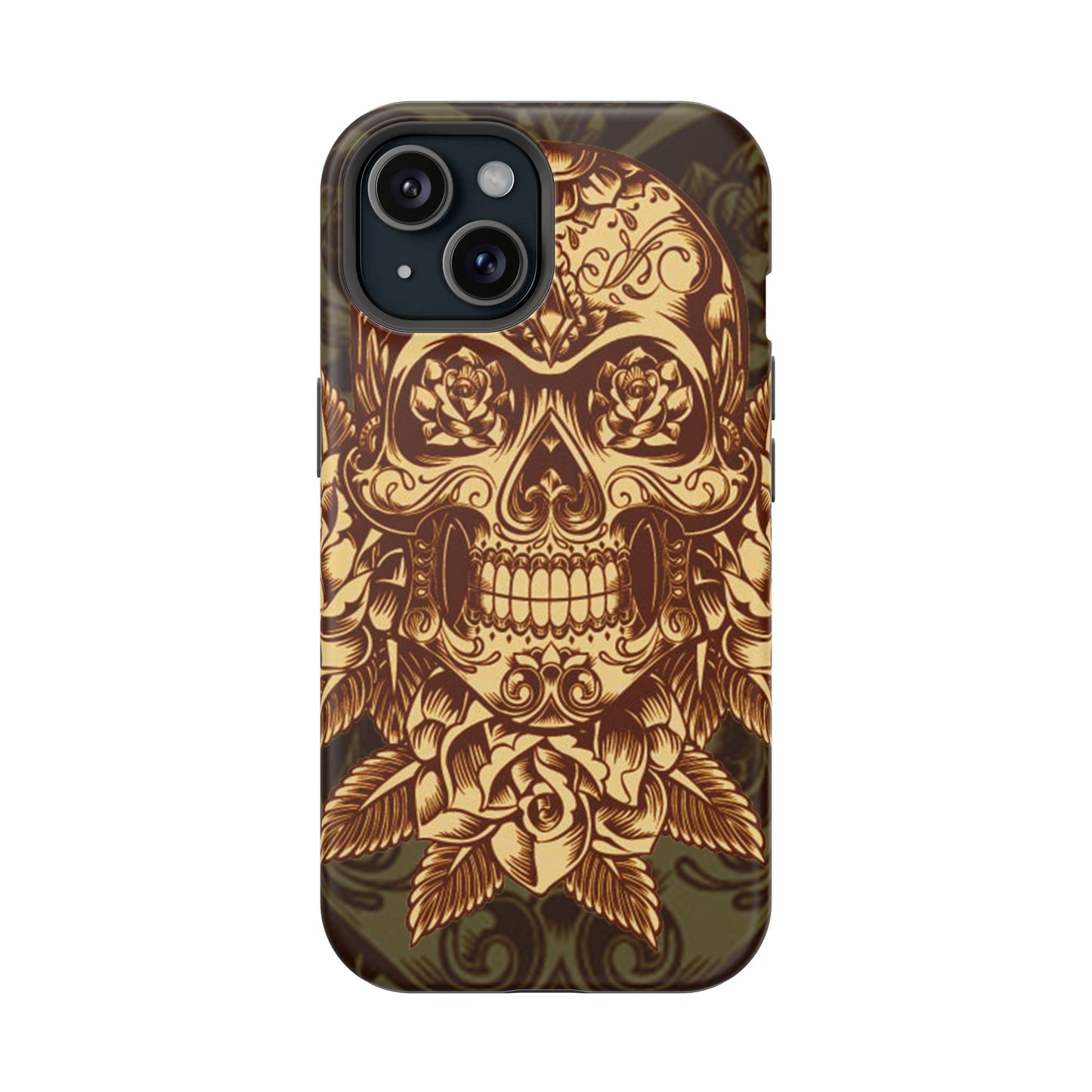 Skull Art MagSafe® iPhone Tough Case Dual Layer Robust