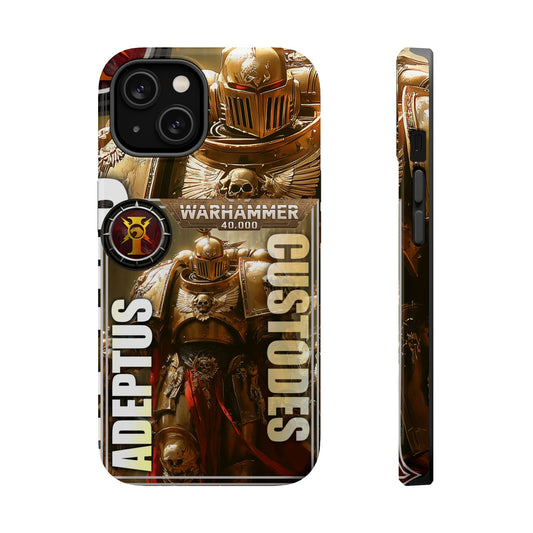 Warhammer Adeptus Custodes MagSafe® iPhone Tough Case Dual Layer Robust