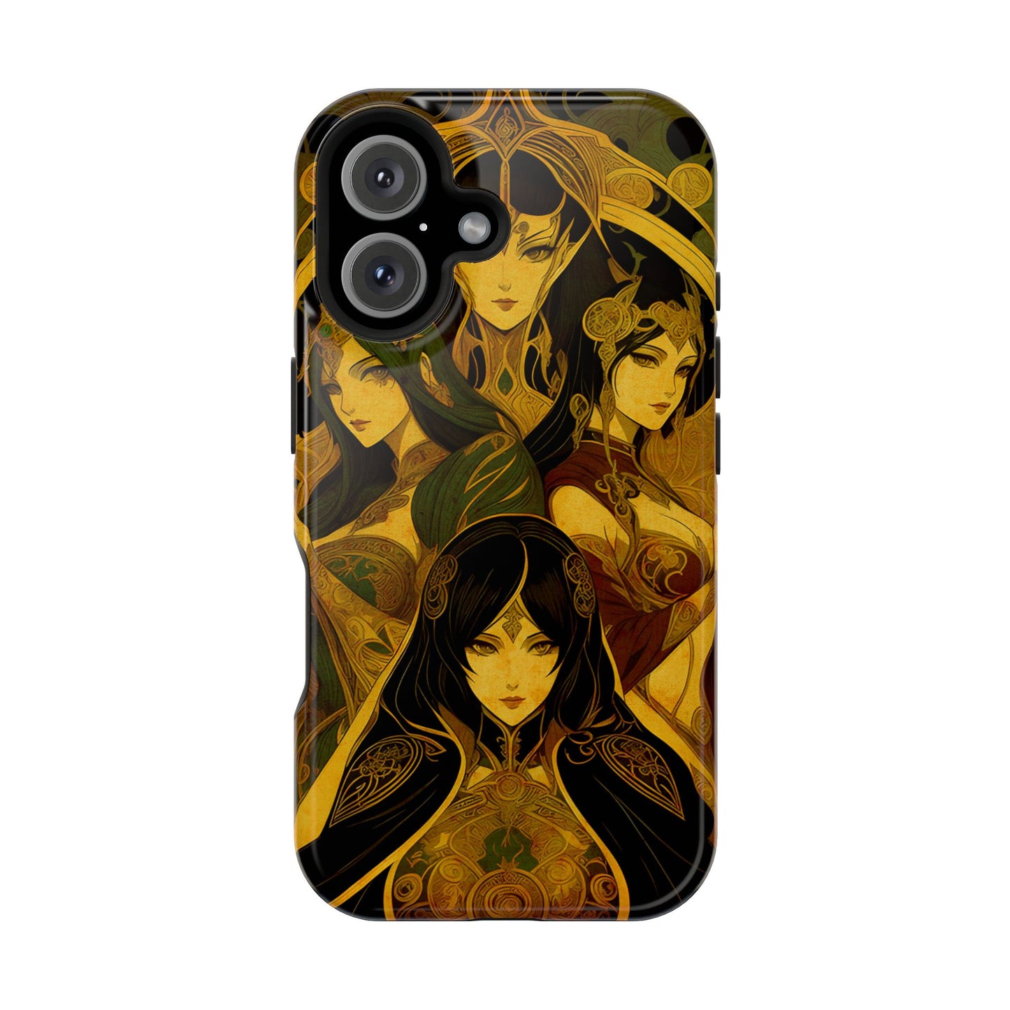 Anime Art MagSafe® iPhone Tough Case Dual Layer Robust