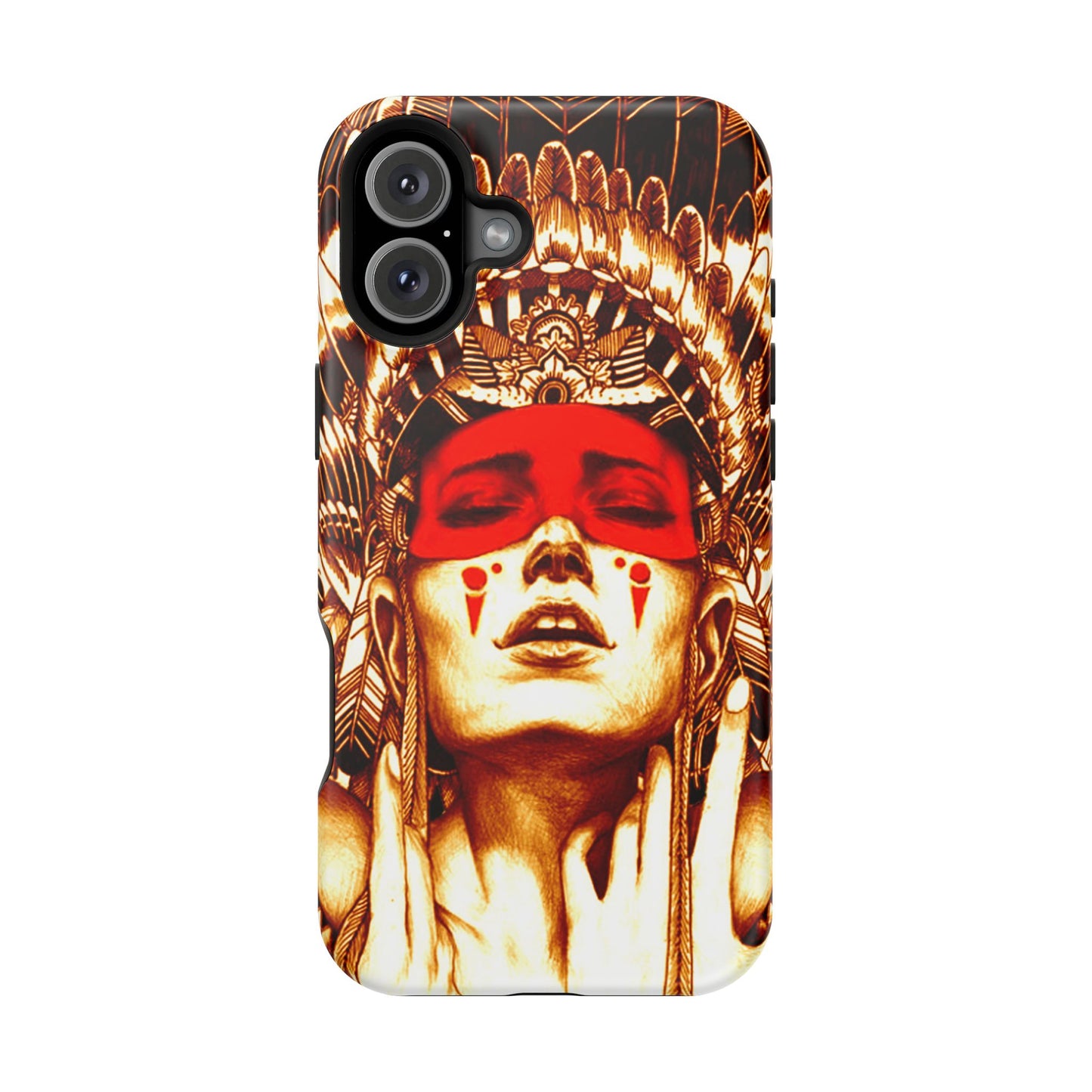 Native Art MagSafe® iPhone Tough Case Dual Layer Robust