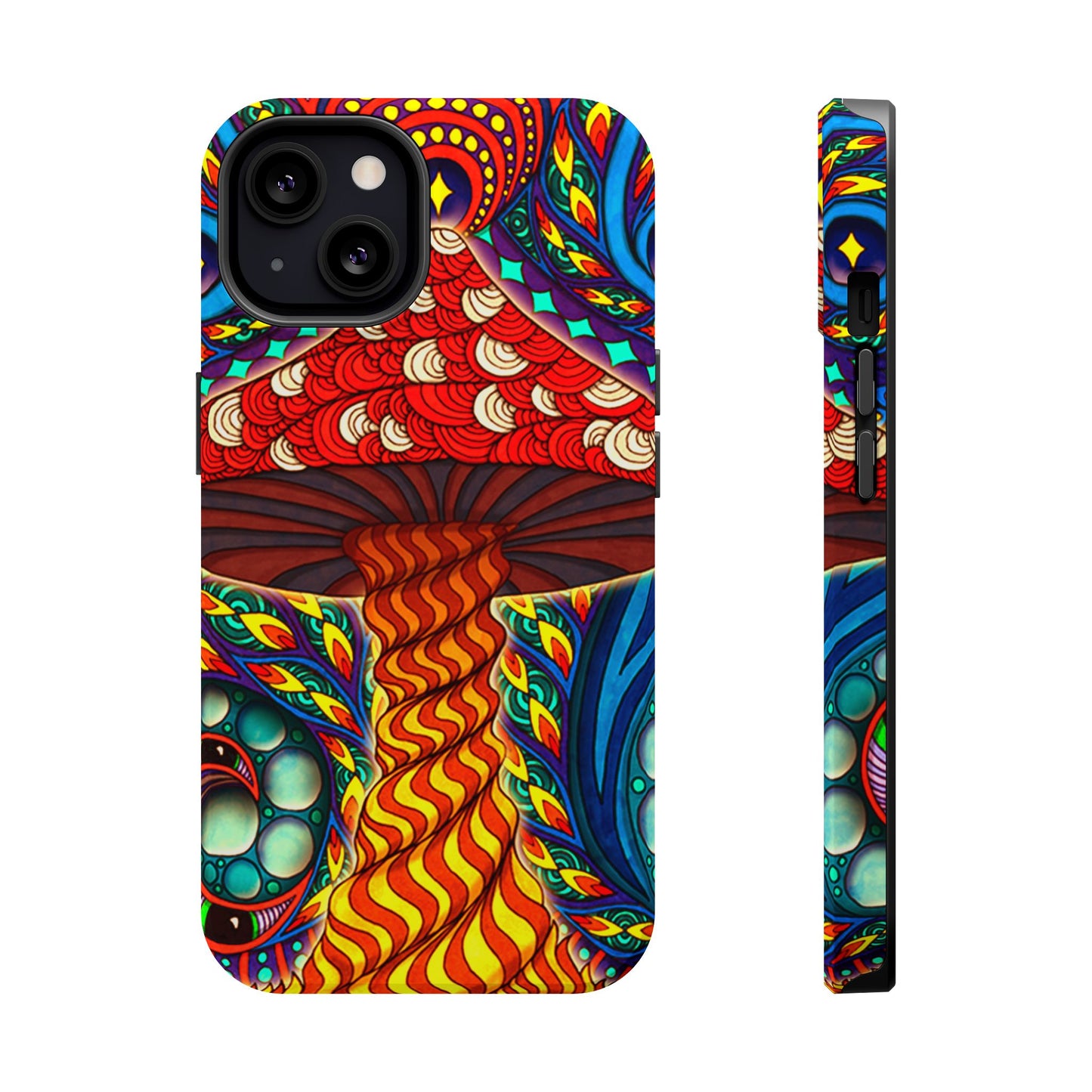 Shroom Art MagSafe® iPhone Tough Case Dual Layer Robust