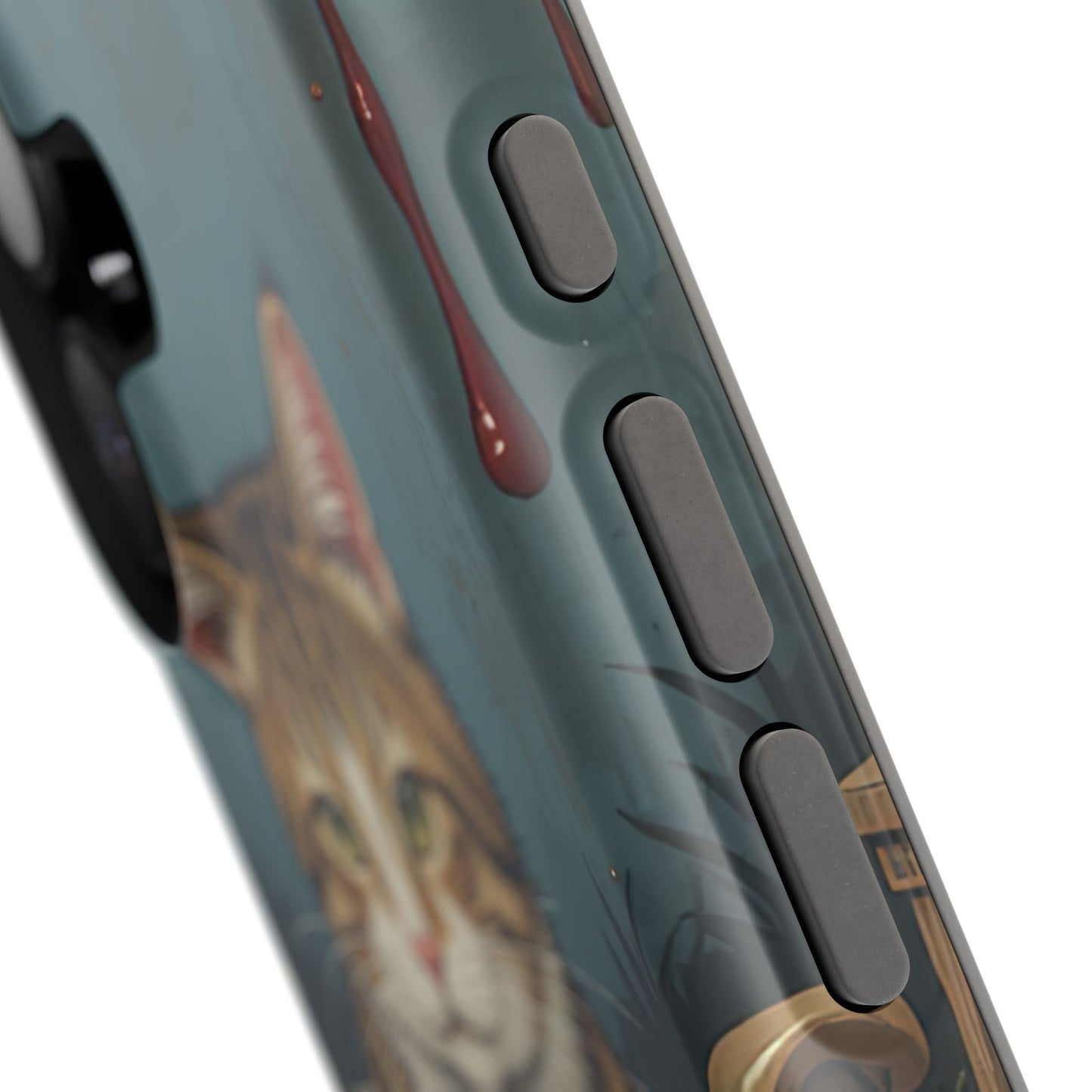 Playing Cat MagSafe® iPhone Tough Case Dual Layer Robust