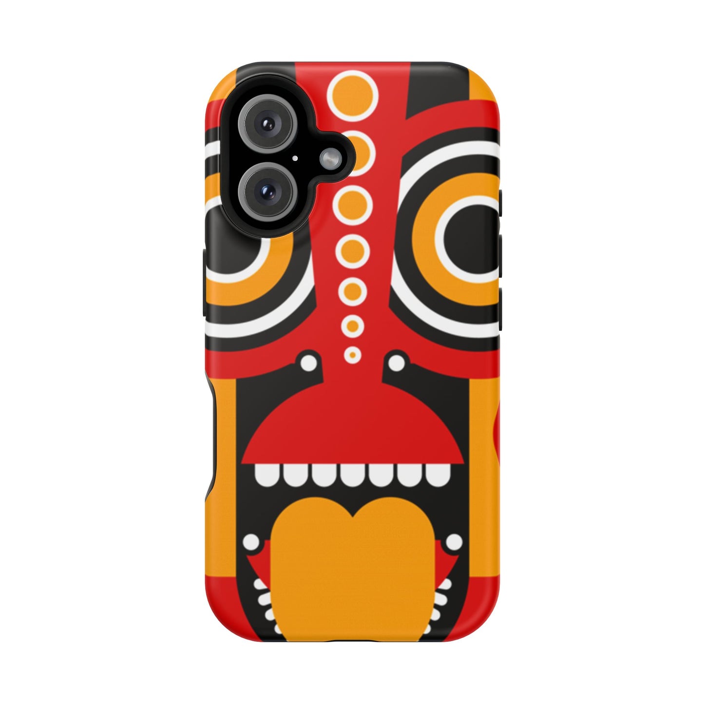 Tribal Art MagSafe® iPhone Tough Case Dual Layer Robust